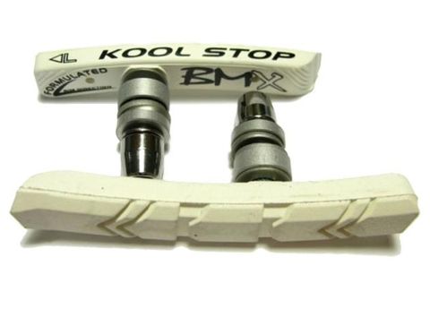 BRAKE PADS - KOOL STOP BMX WHITE THREADED  KSBMXW