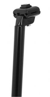 SEATPOST  30.4 x 400mm, Micro-Adjust, Alloy BLACK