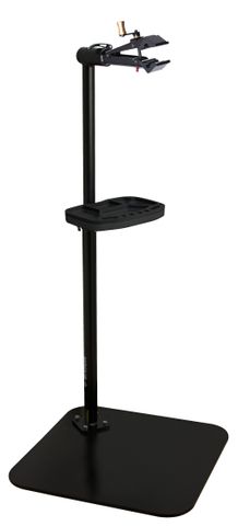UNIOR Pro Repair Stand with Base Plate - Single Clamp, auto adjust quick release 627769  automatically adjusted by spring. Professional Quality Guaranteed  (1693 series)