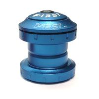 HEADSET - 1 1/8 Threadless Headset, 36 x 45 Degrees, 28.6 x 34 x30mm, Sealed Bearing, Alloy, Anodized BLUE