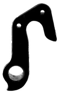 META CNC DERAILLEUR HANGER  - BLACK  Model 150, Material 6061 T651 Aviation Aluminium, CNC Machined,  GT