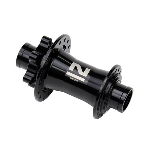 Hub, Novatec Front 6 Bolt  DISC Black 36H Suit 20mm Through Axle . (110mm - OLD)