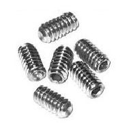 PEDAL PINS  Grub Screws, 4 x 6mm, with Loctite  (Sold Individually)
