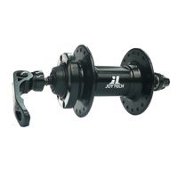 Hub. Front Joytech 6 Bolt DISC Qr Black Alloy  36H