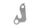 META CNC DERAILLEUR HANGER  - Model 20, Material 6061 T651 Aviation Aluminium, CNC Machined, Silver, Apollo, Haro, Merida, etc (PILO D13)