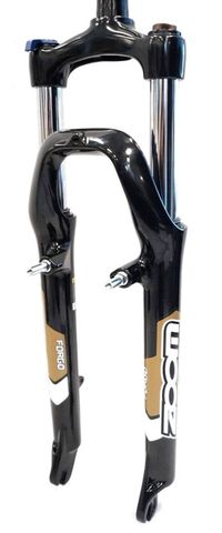 Suspension Fork, Zoom, 26" Threadless 1.1/8" - DISC & V-brake -  Mechanical Lockout - Stem 230mm - 80mm travel