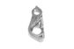 META CNC DERAILLEUR HANGER  - Model 61, Material 6061 T651 Aviation Aluminium, CNC Machined, Silver, Focus