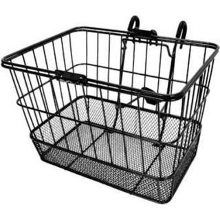 BASKET - Front, Mesh, Clever Q/R Mounting System, Black, 34cm x 26cm x 24 cm (5kg limit)