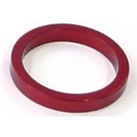 SPACER  Alloy, 1 1/8  Red colour, T5mm