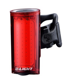 LIGHT Rear Light with 42 Chip COB + 10 SMD LED, 7 Functions, USB Rechargeable, Hi TECH Red Light w/brkt (fits normal & aero posts), 40 Lumen daytime flash