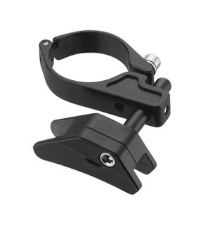 GUIDE for Chain, alloy, with plastic upper guard, black, dia.34.9mm  with adapter to dia.31.8mm