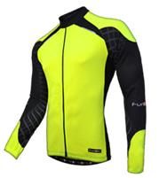 Jersey, MENS,  FUNKIER , FIRENZE - Yellow  Summer long sleeve, full zip, SMALL