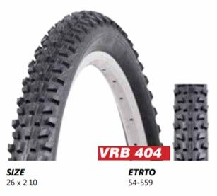 Sorry O/S offer 4789        TYRE 26 x 2.10 VRB404 BK Black,  Quality Vee Rubber product (54-559)   VEE RUBBER