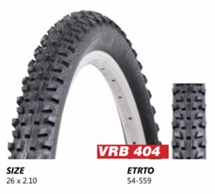 Sorry temp O/S offer 4789        TYRE 26 x 2.10 VRB404 BK Black,  Quality Vee Rubber product (54-559)   VEE RUBBER