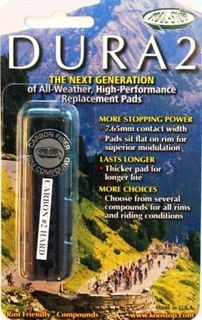 BRAKE PADS - KOOL STOP  DURA 2 INSERT CARBON FIBER   KSDR2CF