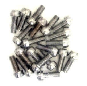 BOLT  M6, 15mm, For Pivot Brake, 10mm Head Diameter  (Bag 20)