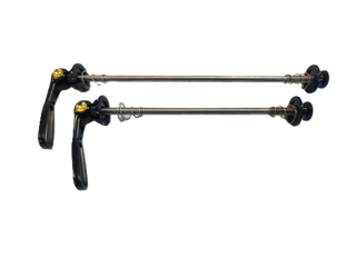 165/130mm - Q/R Titatnium Skewer Set With Alloy Levers - Only 40g