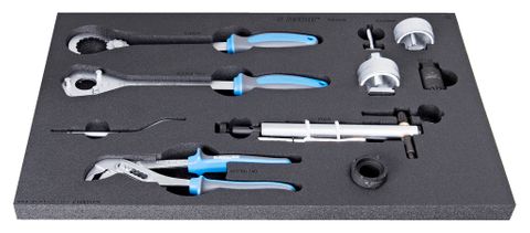 Unior Bike tool set in SOS tool tray / 8 tools 627162  Professional Bicycle tool, quality guaranteed