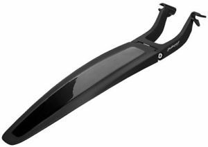 MUDGUARD  for saddle rail, S-MUD, LONG, easy secure fit to the saddle rails