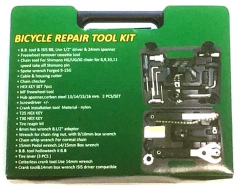 Tool Kit - 21 Tools (36 pieces) - Tool-Max - Made in Taiwan