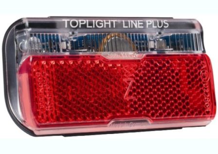 BUSCH & MULLER Dynamo REAR Light - Toplight Line plus, LED rear light, 50mm fixing, 320degree Vis, Rack mounted