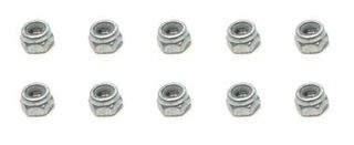NYLOCK NUT  M4, Steel  (Bag 10)