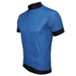 BLUE KIDS JERSEY  -  FUNKIER Firenze Short Sleeve Jersey, Full Zip, BLUE Size 8