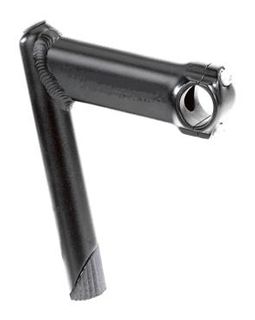 Quill Stem  -  90mm Ext, 0 Degree, 160mm Height., 22.2mm Dia., 25.4mm BB, Black, 2 Bolt Front Plate