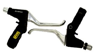 BRAKE LEVER - Alhonga V-Brake Lever, 3 Finger Type, Alloy, Suitable For Grip Shifter (Sold In Pairs)