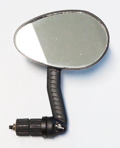 Mirror, plastic w/ reflector, insert type, for Right Hand side only 19mm