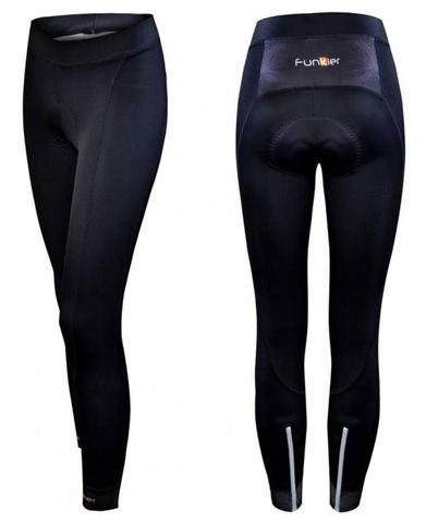 PRO THEMAL TIGHTS - FUNKIER CAGLIARI Women's Pro Thermal Tights, C-13 Chamois, 80% Polyamide, 20% Spandex, BLACK, XXL