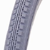 TYRE  24 x 1.3/8 GREY  (Non Marking Wheelchair friendly) (37-540)