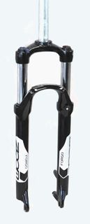 SUSPENSION FORK  650B/27.5, Threadless 1 1/8", Adj Preload, Hydra lock out, black,  travel 100mm, stem 280mm, Disc Brake, ZOOM