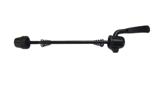 SKEWER  Front, 128mm, Q/R, Steel, BLACK  (NOT to be used with Disc brake bicycles)