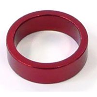 SPACER  Alloy, 1 1/8  Red colour, 10mm