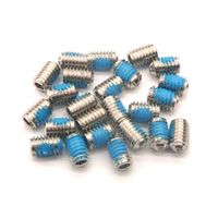 PEDAL PINS  Grub Screws, 4 x 6mm, with Loctite  (Bag 24)