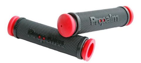 GRIPS PROPALM MTB BLK/RED, 125mm