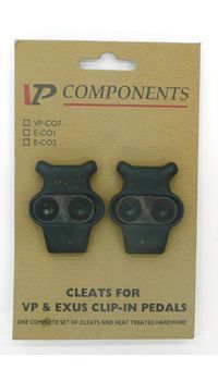 CLEATS - VP & EXUS - Hardware for clipless pedal, VP-CO7  (Pair) (NOT SPD Compatible)