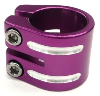 S/clamp 33.3mm PURPLE no lip