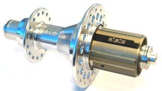 Hub Velocity Race Rear  Silver Shimano  32 Hole with Q/r Skewer 8/9/10/11 Spd  (with 8/9/10 Spacer) (130mm OLD)