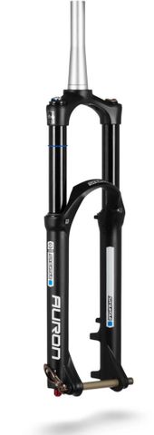 Suntour Fork AURON35 EQ RC2-PCS DISC 15MMx110mm 27.5 BOOST , Travel 160, Tapered steerer, MATTE BLACK