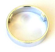 SPACER  Alloy, Keywayed, For Cassette Hub, 10mm (Individual)