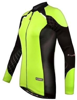 CLEARANCE  -  Jersey, WOMENS,  FUNKIER, Winter-weight, Long Sleeve, Yellow,  XXS