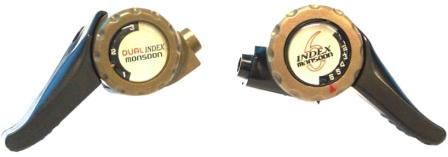 Thumb SHIFTER Levers,  6SPD INDEX/FRICTION R & L