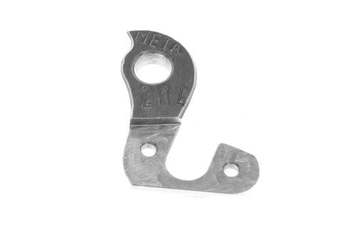 META CNC DERAILLEUR HANGER  - Model 204, Material 6061 T651 Aviation Aluminium, CNC Machined, Silver, Orbea