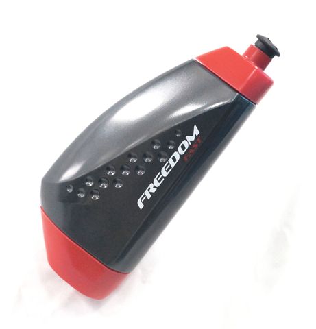 Crazy Pricing  - NOW INCREDIBLE VALUE AERO Hydration system     BOTTLE - Freedom Fast (Aero Bottle) from Freedom Cycling Systems, Black Bottle with Red Lids
