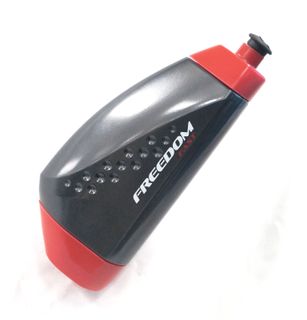 Crazy Pricing  - NOW INCREDIBLE VALUE AERO Hydration system     BOTTLE - Freedom Fast (Aero Bottle) from Freedom Cycling Systems, Black Bottle with Red Lids