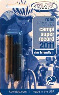 BRAKE PADS - KOOL STOP  SUPER RECORD INSERT BLACK  KSSRB