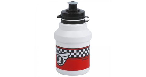 Childrens  WATER BOTTLE 350 ml "RACE"    WHITE    Quality Polisport product
