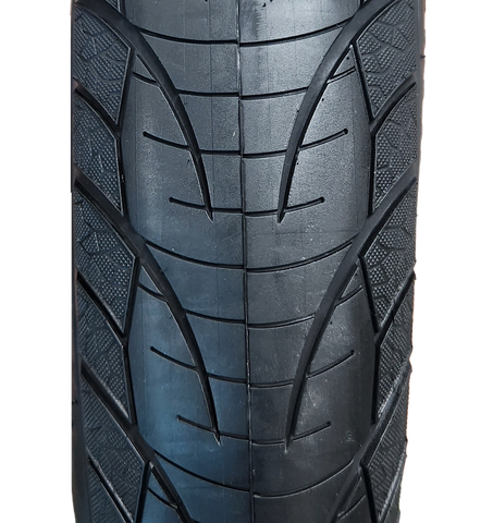 Tyre 24 x 4.0 Black, Fat Tyre - Slick Tread - Quality Wanda Tyre product